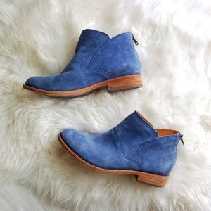 Kork-Ease Blue Suede Ryder Boots